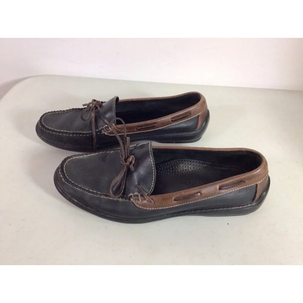 Cole Haan Seafarer Leather Preppy Loafers Mens 10.5